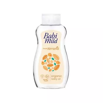 Babimild Babi Mild Baby Oil Сладкий Миндаль Органическая Аргана 200 мл. , Orange
