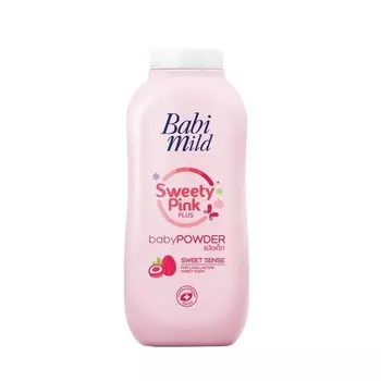 Babimild Детская присыпка Babi Mild Sweety Pink Plus 160 г, Pink