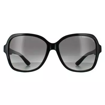 Бабочка блестящая черно-серая с градиентом AX4029S Armani Exchange, черный
