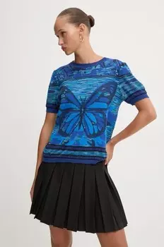 БАБОЧКА Футболка Desigual, синий