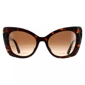 Бабочка женская темная Гавана градиент dg4405f Dolce & Gabbana, коричневый