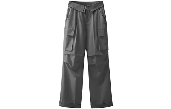 BABUGGE Женские повседневные брюки, Серый