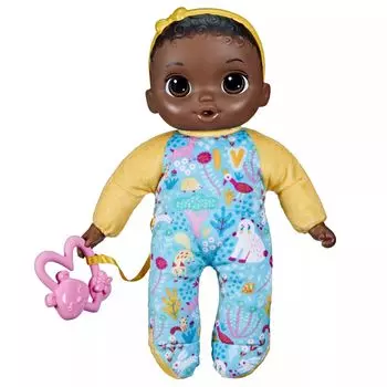 Baby Alive Мягкая и милая кукла с черными волосами Baby Alive