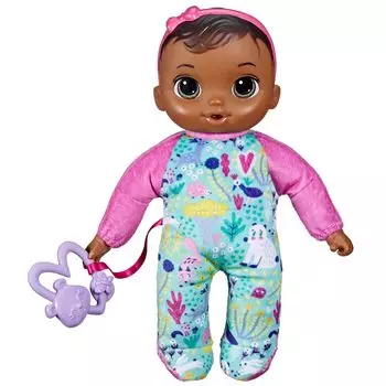 Baby Alive Мягкая и милая кукла с каштановыми волосами Baby Alive