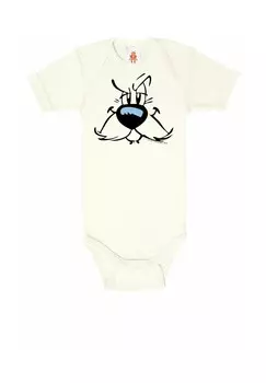 Baby Body Asterix - Idefix - Лицо LOGOSHIRT, цвет Almost White