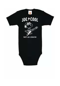 Baby Body Peanuts - Джо Кул, рок-звезда LOGOSHIRT, черный