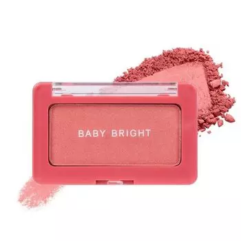 Baby Bright Румяна для блеска лица 4,5г. 03 Коралловое сияние, Coral Shine