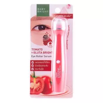 Baby Bright Сыворотка-роллер для глаз Tomato Gluta Bright 15 мл, Red