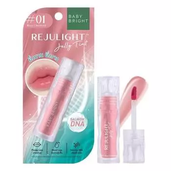Baby Bright Тинт для губ Rejulight Jelly 3г. 01 Розовощекий, Rosy Cheeked