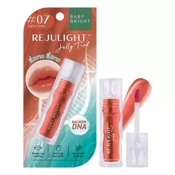 Baby Bright Тинт для губ Rejulight Jelly 3г. 07 Сияние Солнца, Aglow Sunny