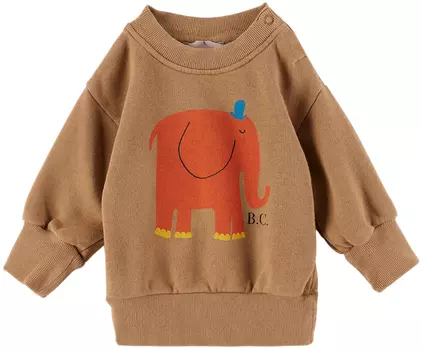 Baby Brown Толстовка The Elephant Светло-коричневый Bobo Choses