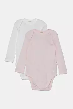 Baby Cotton Боди 3 шт. в упаковке United Colors Of Benetton, розовый