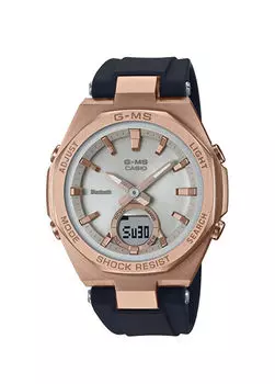 Baby-G msg-b100g-1adr женские наручные часы из розового золота Casio, мультиколор