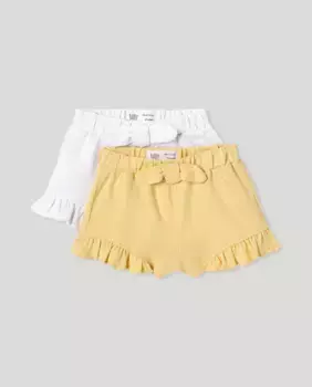 Baby girl Бермудские шорты Baby El Corte Ingls, жёлтый
