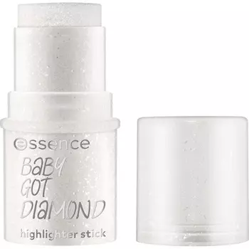 Baby Got Diamond Highlighter Stick Silver Shiny Radiant Essence