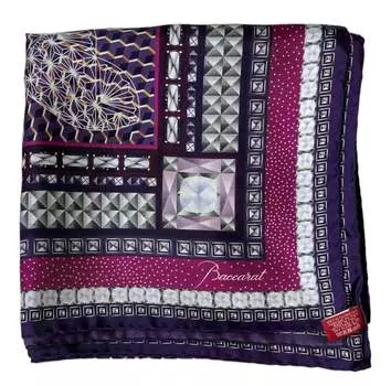 Baccarat 2809962 Женский шарф-галстук Louxor Twillsilk Maxi Tie Purple