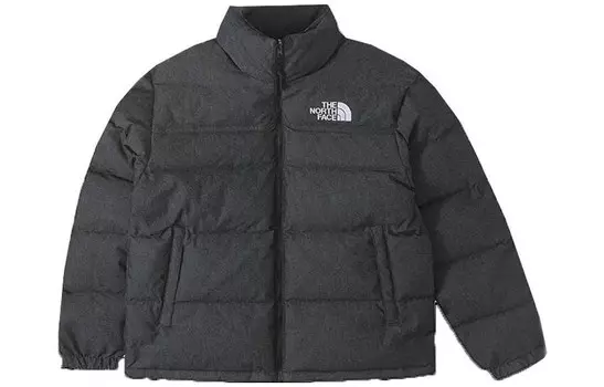 Back In Blue Series Пуховик унисекс деним серый The North Face, серый