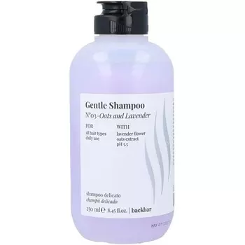 Backbar No. 03 Нежный шампунь с овсом и лавандой 250мл, Farmavita