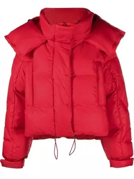 Bacon короткий пуховик, красный