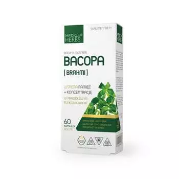 Bacopa monnieri 600 мг Medica Herbs Концентрация памяти