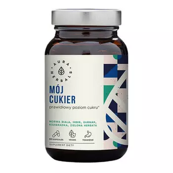 БАД Aura Herbals Мой сахар, нормальный уровень сахара 60к