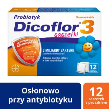 БАД, Дикофлор 3, БАД, 12 пакетиков Bayer