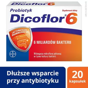 БАД, Дикофлор 6, БАД, 20 капсул Bayer