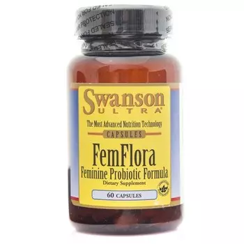 БАД FemFlora SWANSON, 60 капсул