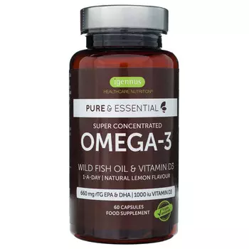 БАД Igennus Омега-3 с D3, 60 капсул Inna Marka