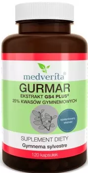 БАД Медверита, Gurmar Burner для похудения, 120 капсул Medverita