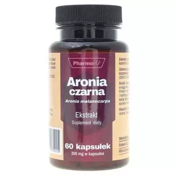 БАД Pharmovit, черноплодная рябина, 200 мг, 60 капсул