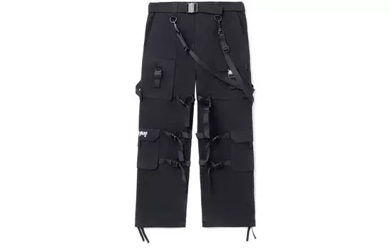 Badfive повседневные брюки мужские черные Lining, черный