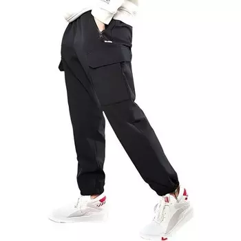 Badfive повседневные брюки мужские черные Lining, черный