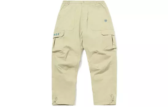 Badfive повседневные брюки мужские хаки Lining, хаки