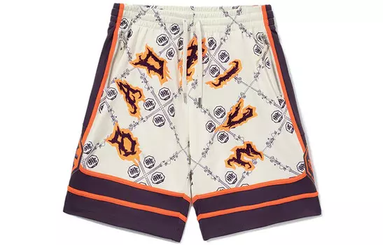 Badfive повседневные шорты мужские белые Lining, белый