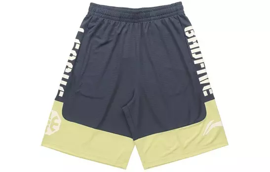 Badfive повседневные шорты мужские бирюзовые Lining, бирюзовый