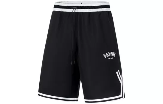 Badfive повседневные шорты мужские черные Lining, черный