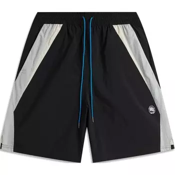 Badfive повседневные шорты мужские черные Lining, черный