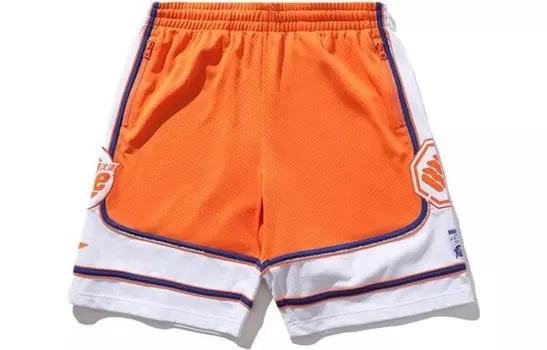 Badfive повседневные шорты мужские цветы оранжевый Lining, оранжевый