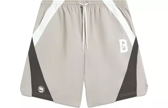 Badfive повседневные шорты мужские Limestone молочно-белые и угольно-черные Lining, черный
