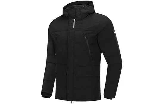 Badfive пуховик мужской черный Lining, черный