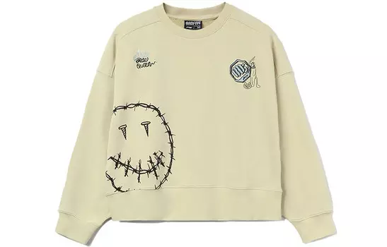 Badfive Толстовка женская бежевая/хаки Lining