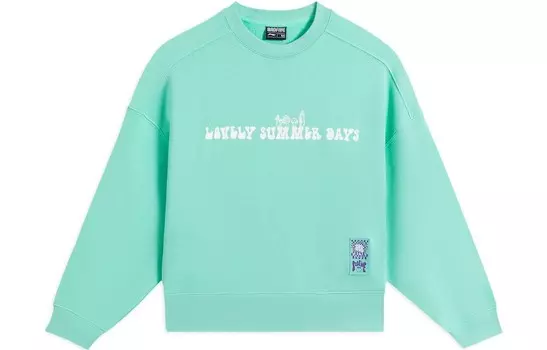 Badfive Толстовка женская зеленая Lining