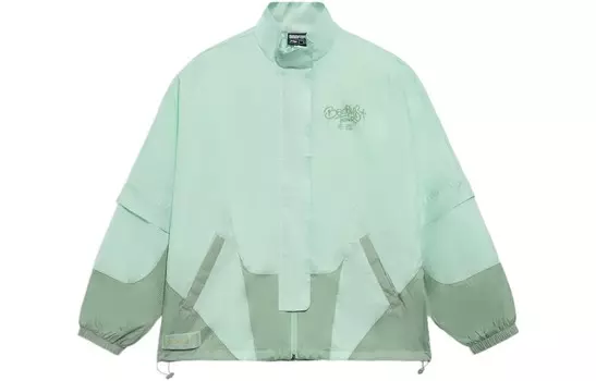 Badfive Тренчкот женский Water Waves зеленый Lining