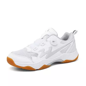 Бадминтонные туфли унисекс с низким верхом белый/серый Binary