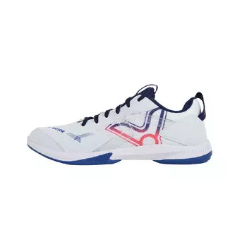 Бадминтонные туфли унисекс с низким верхом, белый/темно-синий Victor