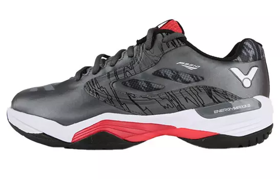 Бадминтонные туфли унисекс с низким верхом серый Victor