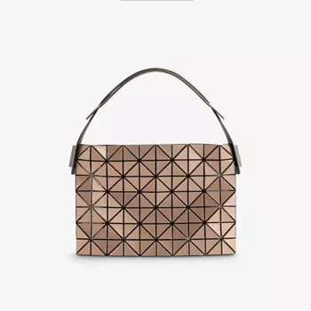 Багетная сумка из ПВХ с верхней ручкой Bao Bao Issey Miyake, коричневый