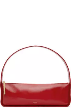 Багетная сумка «Красный Лори» KHAITE