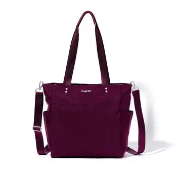 Baggallini Женская повседневная большая сумка Carryall, цвет Mulberry
